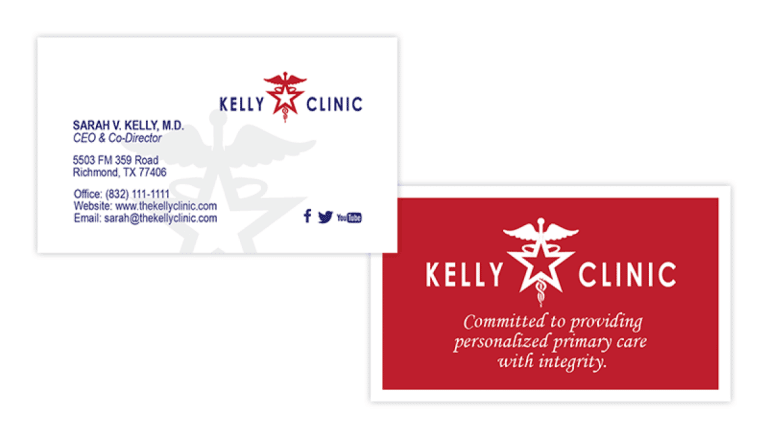 Houston Custom Business Card