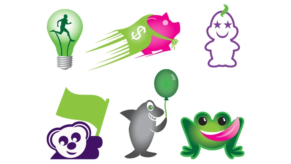 cartoon mascot logo design