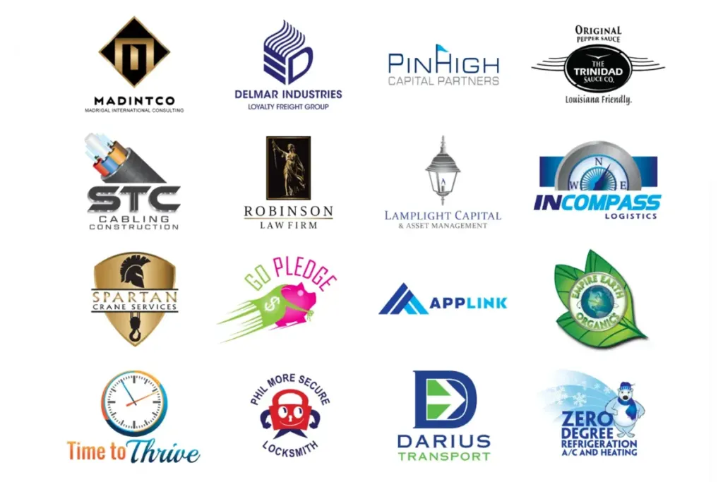 award winning custom logo design Houston, TX